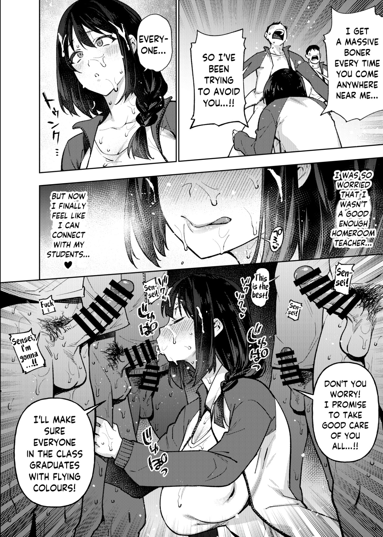 Hentai Manga Comic-Komori-sensei Comes Out of Her Shell-Read-19